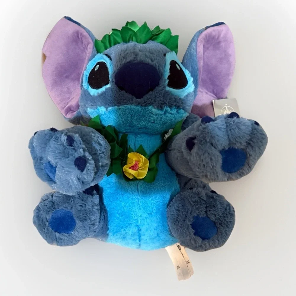 Disney World Stitch Hula Hawaiian Large Plush New With Tags